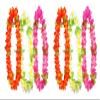 Beistle Sunset Floral Leis, 6 Piece, 36", Multicolored view 1