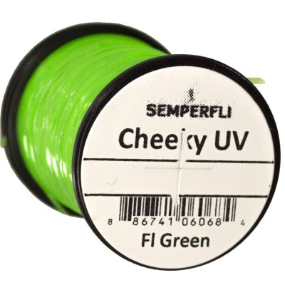 Semperfli Cheeky UV Tinsel UV Green