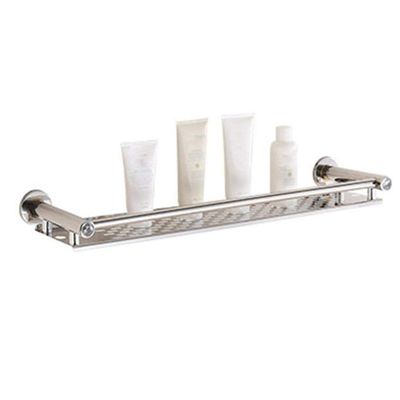 LHCMarket Stainless Steel Anti-Rust Frame Storage Shelf Bathroom
