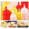 1Pc 680ml 24OZ Ketchup Squeeze Bottle Table Service Condiment Dispenser Ketchup Mustard Sauce Vinegar New - (Color: Red) view 4