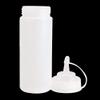 24 oz Plastic Squeeze Squirt Condiment Bottles 6 pack with Twist On Cap Lids,condiment squeeze bottles - Perfect for Condiment - (Color: White) view 4