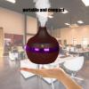 300ml USB Humidifier, Wood Grain USB Humidifier with LED Colorful Night Light Ultrasonic Essential Oil Diffusers for Home Office Bedroom Yoga Spa. view 4