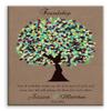 11x14 Mounted Canvas Art Print - Friendship Gift, Personalized, Gift for Friend, Going Away Gift - With Gift Wrapping LTC-C1189 view 1