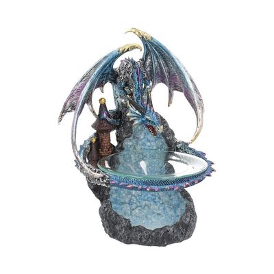 Nemesis Now Flame Saviour 24cm Oil Burner Blue, One Size