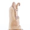 Bethlehem Handicrafts Abstract Wooden Sculpture of The Holy Family view 4