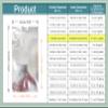 PABCK 100 Pack Clear Front Foil Pouch Resealable Mylar Bags 3x3.9 inch view 3