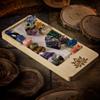Handmade Lotus Blossom Crystal Charging Tray with Selenite Bar view 4