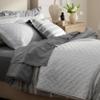 Bedsure Quilts Twin Size - Lightweight Bedspreads Twin Size with Basket Weave Pattern, Soft Quilt Bedding Set, White Comforter Set Coverlet for All Seasons with 1 Pillow Sham (68" x 86") view 2