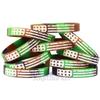 SayitBands Ten (10) Camo Vintage Flag Wristband Bracelets view 1