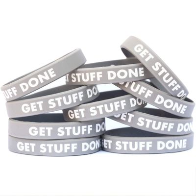 SayitBands Ten (10) Get Stuff DOne (1) Wristband Bracelets