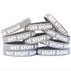 SayitBands Ten (10) Get Stuff DOne (1) Wristband Bracelets view 1