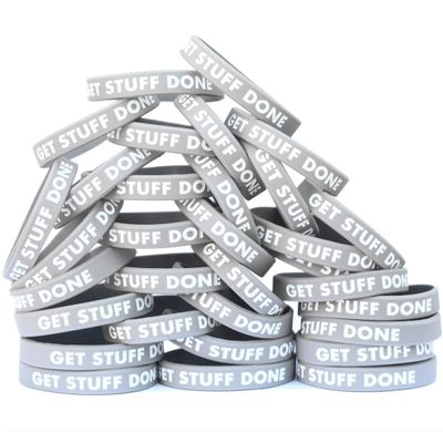 SayitBands Fifty (50) Get Stuff DOne (1) Wristbands
