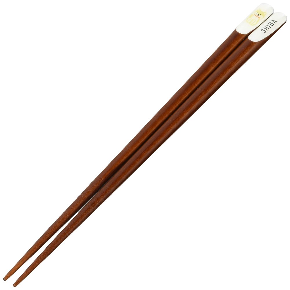 Tanaka Chopsticks Natural Tenkaze Shiba Inu WH 23.0 cm 9.2in 0.53oz