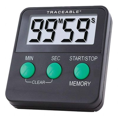 Count Down Timer, 2 1/2 Hx2 1/2 Wx1/2 D
