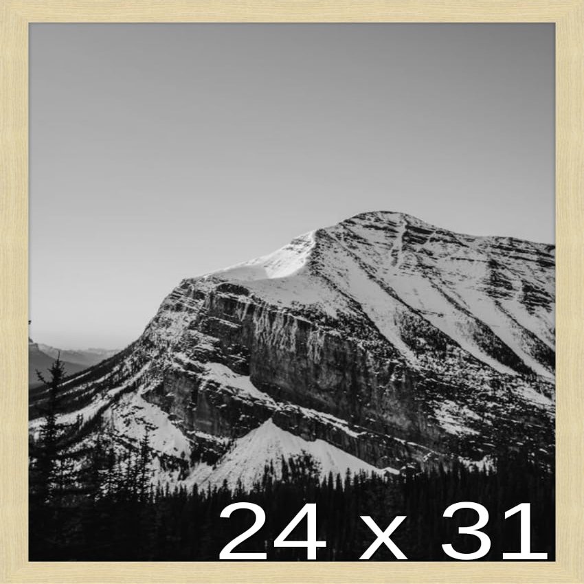 Frame It Easy 24 x 31 Wheat Wood Frame (Derby)