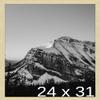 Frame It Easy 24 x 31 Wheat Wood Frame (Derby) view 1
