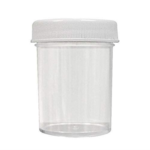 National Artcraft 2 Ounce Storage Jar and Cap - Made of Impact Resistant Plastic - (Pkg/10)