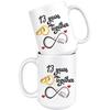 13th Wedding Anniversary For Him And Her, 13th Anniversarys For Her Him, 13th Anniversary Mug For Husband & Wife, 13 Years Together, Married 13 Years, 13 Years Couple (15 oz) view 4