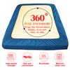 NTBAY Queen Fitted Sheet Only - Brushed Microfiber Deep Pocket Fitted Sheet - Soft, Wrinkle-Free, Fade-Resistant, Stain-Resistant, Hotel Quality Fitted Bed Sheet, Royal Blue view 4