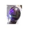 Natural Colored Fluorite Healing Quartz Crystal Sphere Gemstone Ball with Stand, Natural Sculpture Figurine 50mm/1.96 inch view 1