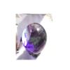 Natural Colored Fluorite Healing Quartz Crystal Sphere Gemstone Ball with Stand, Natural Sculpture Figurine 50mm/1.96 inch view 3