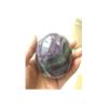 Natural Colored Fluorite Healing Quartz Crystal Sphere Gemstone Ball with Stand, Natural Sculpture Figurine 50mm/1.96 inch view 4