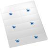 Wedding Bells Printable Place Cards, Royal Blue, Set of 60 (10 Sheets) view 3