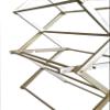 Cauff Wooden Amish Made Folding Clothes Drying Rack Handmade for Hanging Laundry (Small 3'x4.5') view 2