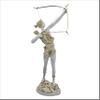 Artemis Diana with Bow Greek Roman Goddess Statue Sculpture Cast Marble 15.9in view 1