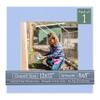 CountryArtHouse Baby Blue Acid Free 12x12 Picture Frame Mats with White Core Bevel Cut for 8x8 Pictures - Fits 12x12 Frame - One Mat view 1