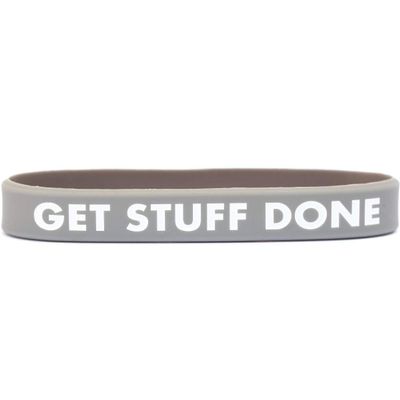 SayitBands One (1) Get Stuff DOne (1) Wristband Bracelet