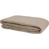 1 Piece King Farmhouse Chic Quilt Coverlet Dark Cream Coal Black Ticking Stripes Tan Bedding Solid Colors Soft Hand Quilting Coverlet Beautiful Shabby Chic Bedding Motif All Over Pattern view 3