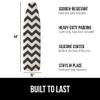 GORILLA GRIP The Original Ironing Board Cover and Pad, Silicone Coating, 400F Scorch Resistant Thick Padding, Heavy Duty Iron Covers Standard Boards, Hook and Loop Fastener Strap, Chevron 15x54 view 2