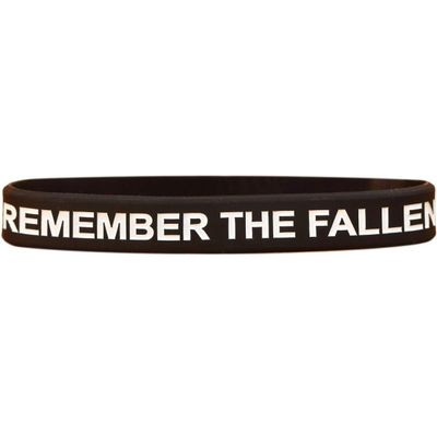 SayitBands One (1) Bold Remember the Fallen Wristband Bracelet