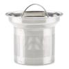 BonJour Ceramic Coffee and Tea 4-Cup Ceramic Teapot with Infuser, Aqua view 3