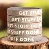 SayitBands Three (3) Get Stuff DOne (1) Wristband Bracelets view 3