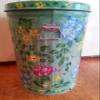 Decorative Trash Can 20 Gallon Hand Painted Galvanized Trash Can view 2