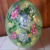 Decorative Trash Can 20 Gallon Hand Painted Galvanized Trash Can view 3