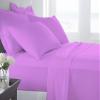 Taj Linens Cotton Bedsheets Set - Comfortable Fabric 400 Thread Count 100% Cotton 4-Piece Sheet Set 15 Inch Deep Pocket Solid (Queen, Lilac) view 1
