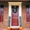 LEVINIS Christmas Door Mat 2'3' for Kitchen/Bathroom/Entry Way/Laundry Room/Living Room, Red&Black view 3