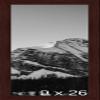 Frame It Easy 9 x 26 Merlot Wood Frame (Derby) view 1