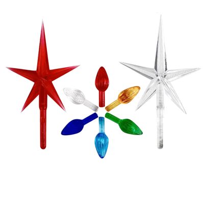 National Artcraft Medium Twist-Style Ceramic Tree Lights - (Pkg/146)