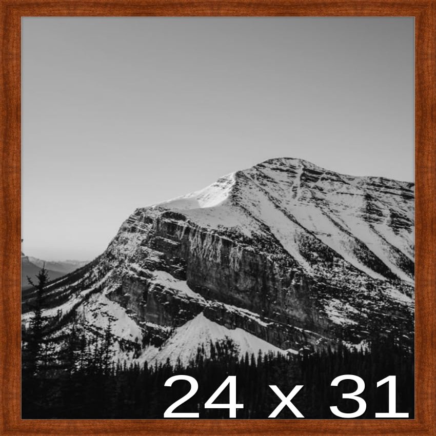 Frame It Easy 24 x 31 Russet Wood Frame (Derby)
