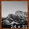 Frame It Easy 24 x 31 Russet Wood Frame (Derby) view 1