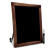 TenXVI Designs 18"x22" Freestanding and Hanging Vertical or Horizontal Magnetic Chalkboard Sign with Removable Legs for Weddings, Restaurants and Home Decor - Rustic Brown view 1