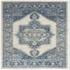 Nourison Home Traditional Vintage Traditional Ivory Blue 5'3" x 7'3" Area Rug, Easy Clean, Non Shedding, Bed Room, Living Room, Dining Room, Kitchen (5x7) view 4