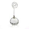 Crystal Place Card Holders Table Number Holders (Crystal Ball, 10) view 2