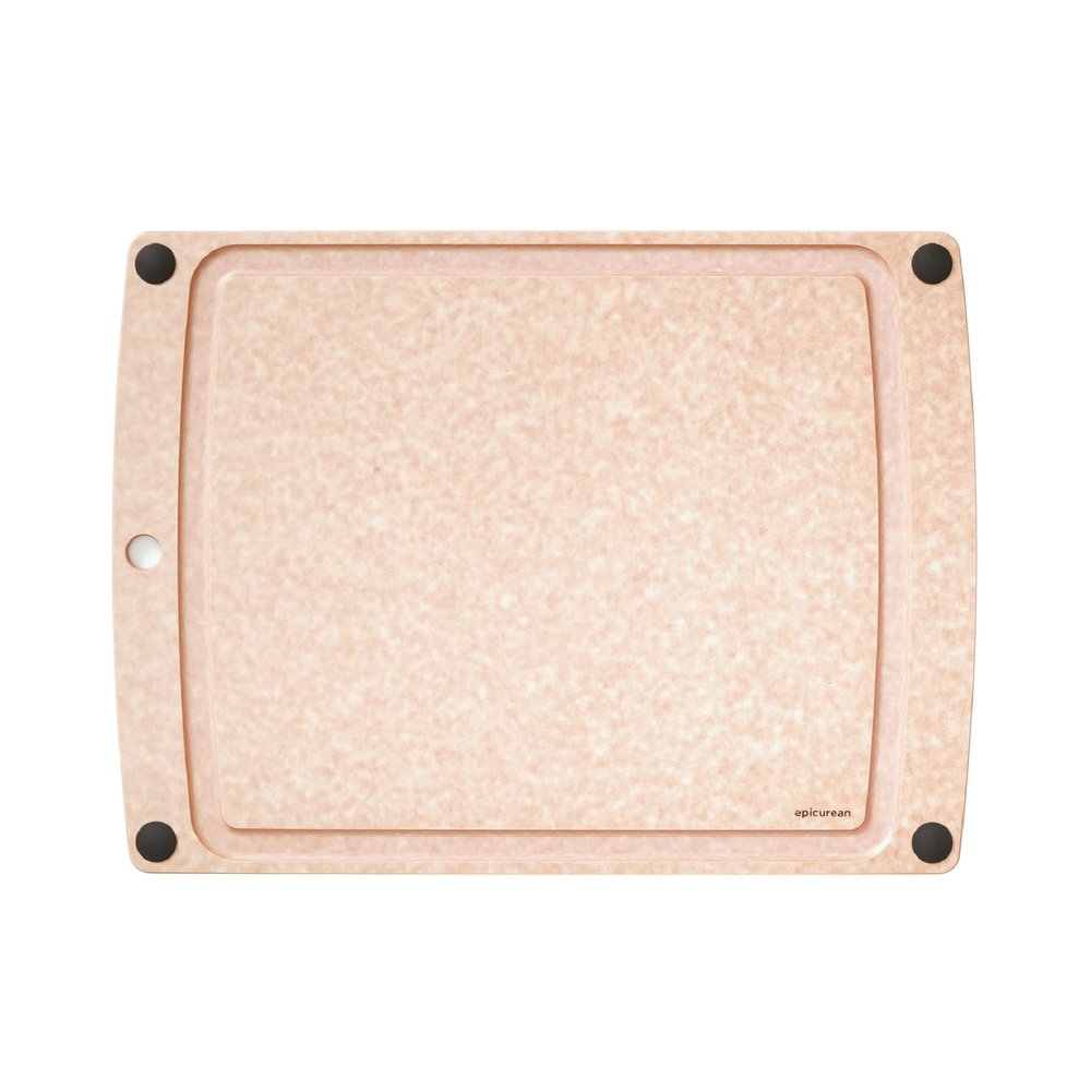 Epicurean All-in-One 19.5" 14.5" Cutting Board, Natural