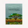 16x20 Custom Canvas Personalized Memory Gift, Sympathy Gift, Sorrow Gift, Loss of Mother Memoir, Trees, Land, Two Birds, Robert Louis Stevenson Quote, 1848 view 2