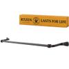 RTZEN Farmehouse Bathroom Towel Holder - Wrought Iron Matte Metal Black Towel Bar Wall Mount Rod - Handmade Home Decor Metal Kitchen Hanger Bar (17'' - Fits 14.5 Inch Towels) view 1